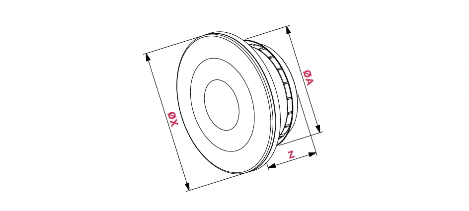 Dimenzije: Ventil 125